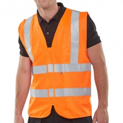 Beeswift CFRWC Fire Retardant Hi-Vis Waistcoat